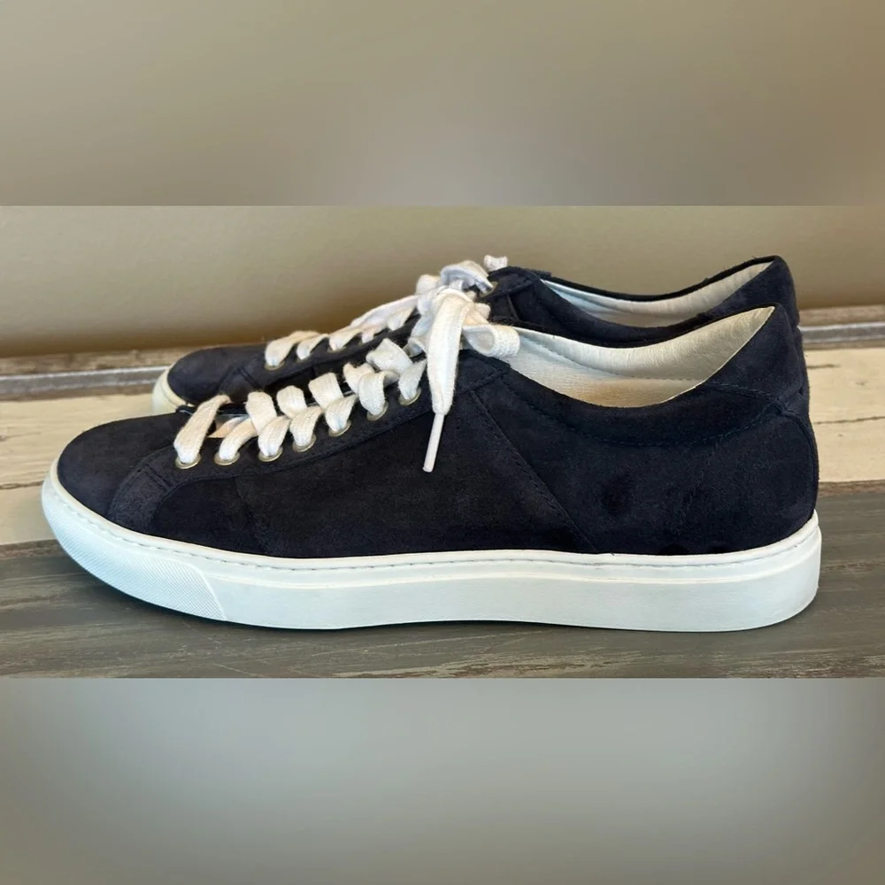 Michael Pasinkoff Men’s Navy Suede Sneaker - Size EU 41‎